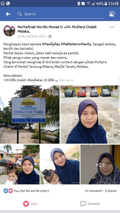 Mutiara Chalet Melaka Zewnętrze zdjęcie